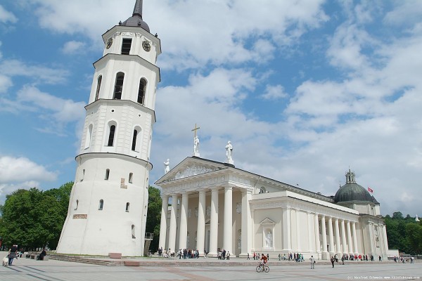 Vilnius cathedral basilica ST. Stanislaus and ST. Vladislaus.